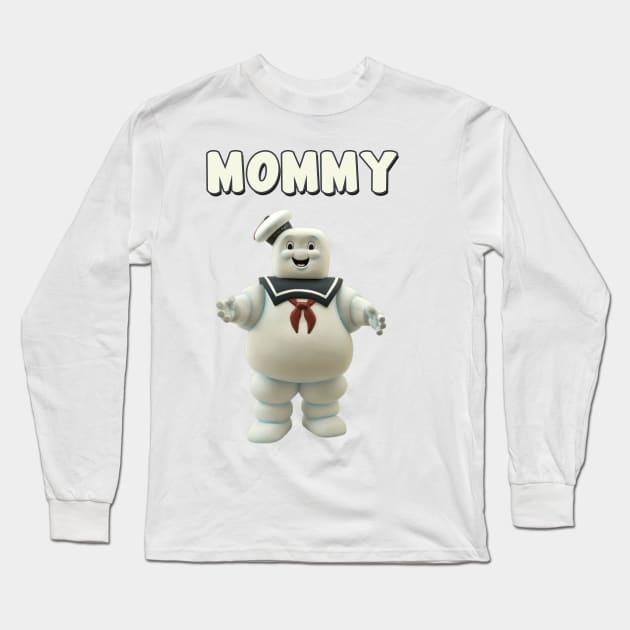 Mommy - Ghostbusters Long Sleeve T-Shirt by SusieTeeCreations